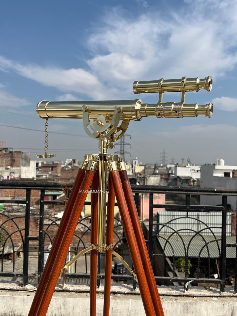 Personalized Pirate Spyglass Telescope Engraved Brass Telescope Unique Boating Graduation & Anniversary Gift image 6