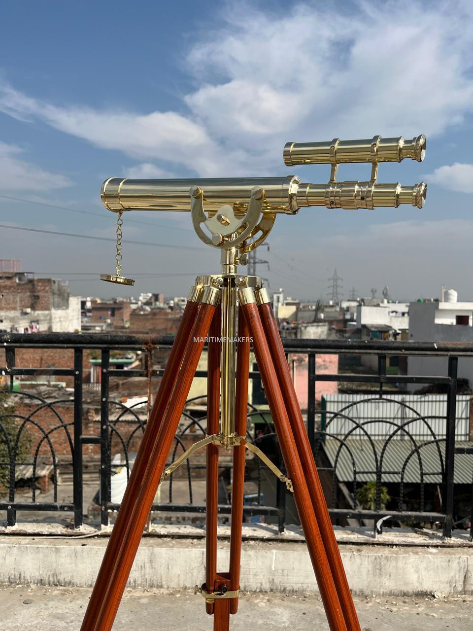 Personalized Pirate Spyglass Telescope Engraved Brass Telescope Unique Boating Graduation & Anniversary Gift image 9