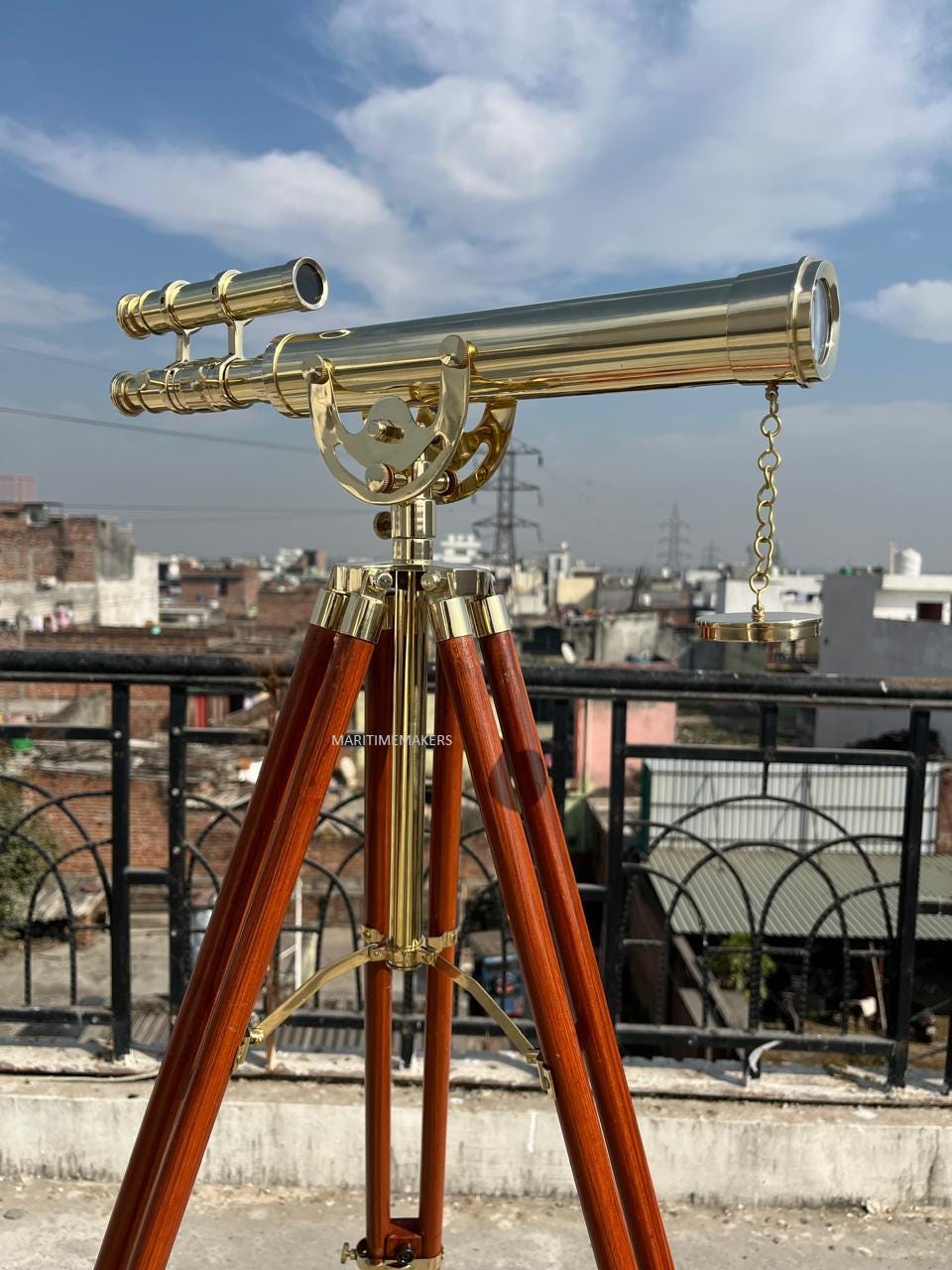 Personalized Pirate Spyglass Telescope Engraved Brass Telescope Unique Boating Graduation & Anniversary Gift image 1